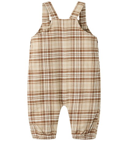Lil Atelier Overall - NbmRenrik - White Pepper