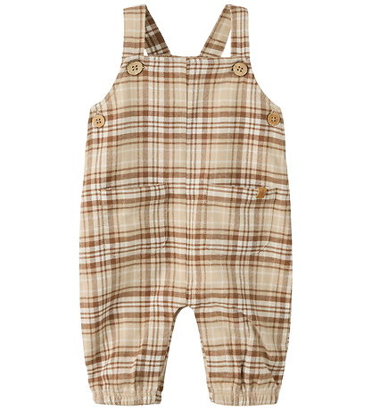 Lil Atelier Overall - NbmRenrik - White Pepper