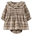 Lil Atelier Body l/æ Kjole - NbfRenrik - White Pepper