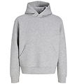 Jack & Jones Hættetrøje - JcoLegacy - Light Grey Melange/New