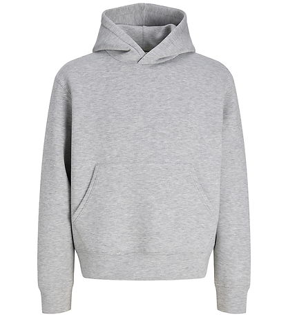 Jack & Jones Hættetrøje - JcoLegacy - Light Grey Melange/New