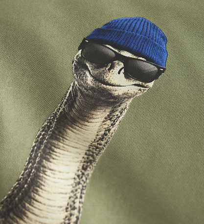 Name it Bluse - NmmVoto - Mosstone/Big Dino