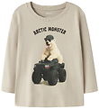 Name it Bluse - NmmVoto - Island Fossil/Monstertruck Polar Bear