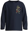 Name it Bluse - NmmVux - Navy Blazer/Dino Music