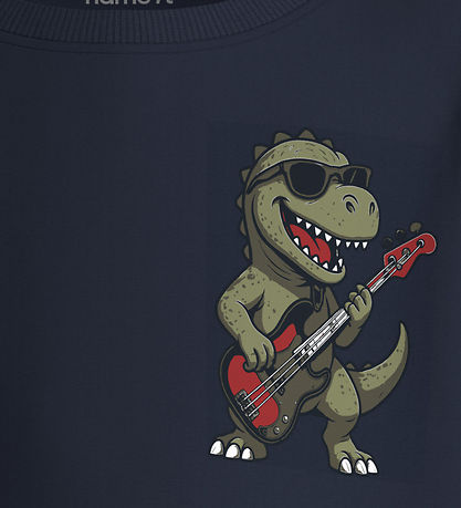 Name it Bluse - NmmVux - Navy Blazer/Dino Music
