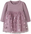 Name it Kjole - NbfRosally - Mauve Shadows