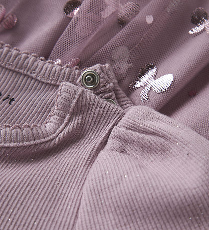 Name it Kjole - NbfRosally - Mauve Shadows