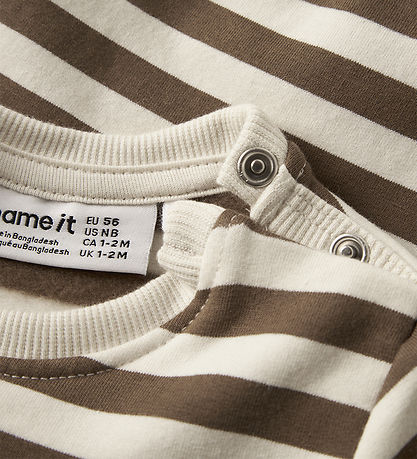 Name It Sweatshirt - NbmRafan - Sepia