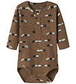 Name It Body l/æ - Rib - NbmRotrain - Sepia