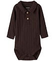 Name It Polobody l/æ - Rib - NbmRalph - Chocolate Plum