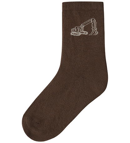 Name It Strømper - 5-pak - NmmVagn - Sepia