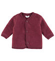Joha Cardigan - Uld - Wine Melan