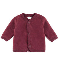 Joha Cardigan - Uld - Wine Melan