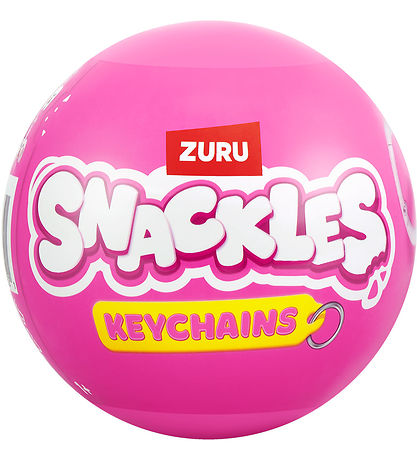 SNACKLES Kugle m. Overraskelse - Serie 1 - Snackles Nøglering
