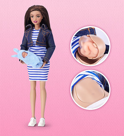 My Mini Dukke - Gravid - Serie 1 - Brun