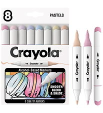 Crayola Tusser - 8-pak - Art Markers - Pastels
