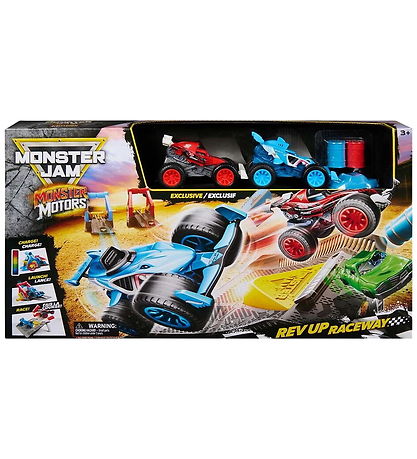 Monster Jam Bilbane - 1:64 - Monster Motors Rev Up - Playset