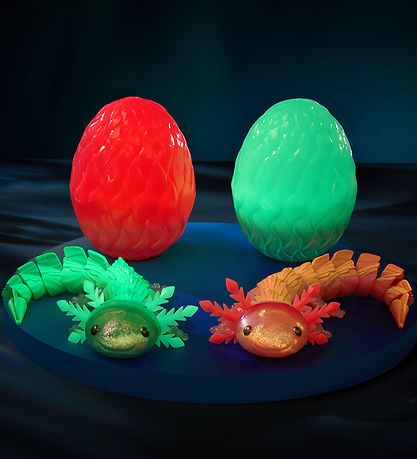 Crystalynx Axolotl Æg - Asst.