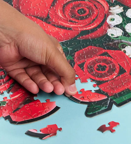 LEGO® Puslespil - LEGO Puzzle - 1004 Brikker - Rose