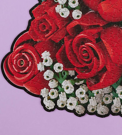 LEGO® Puslespil - LEGO Puzzle - 1004 Brikker - Rose