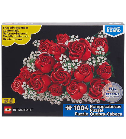 LEGO® Puslespil - LEGO Puzzle - 1004 Brikker - Rose