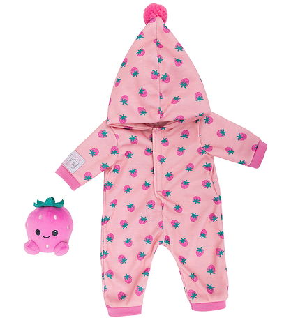 Tiny Treasures Tøj - My First Tiny Treasures Strawberry Snuggles