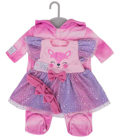 Tiny Treasures Tøj - Fawn Twin Pack Outfit