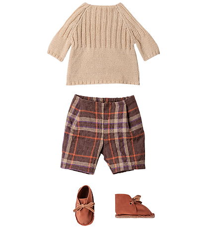 Maileg Bamse - Classic - Kanin m. Bukser Og Strik Sweater
