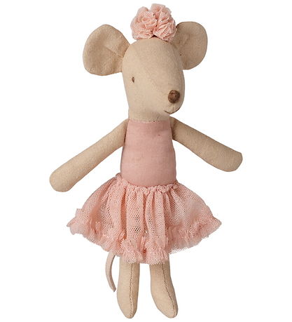 Maileg Bamse - Ballerina Mouse - Big Sister - Light Heather