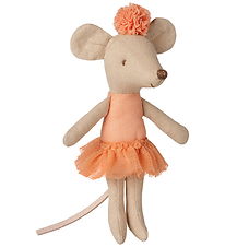 Maileg Bamse - Ballerina Mouse - Little Sister - Apricot