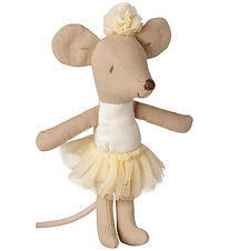 Maileg Bamse - Ballerina Mouse - Little Sister - Off White