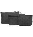 DAY ET Toilettaske - RE-Q Scallop - 3-pak - Obsidian