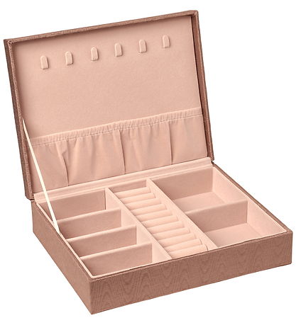 DAY ET Smykkeskrin - Moiré Jewelry Case Large - Ginger Snap