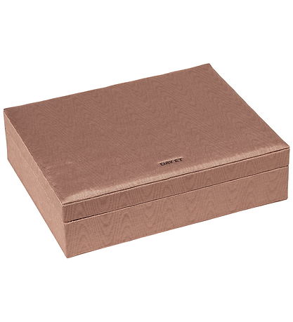 DAY ET Smykkeskrin - Moiré Jewelry Case Large - Ginger Snap