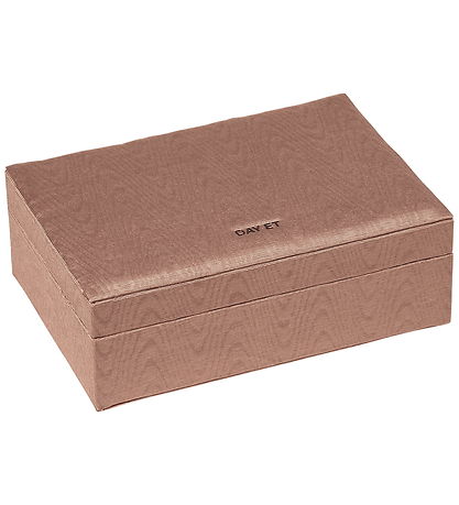 DAY ET Smykkeskrin - Moiré Jewelry Case Medium - Ginger Snap