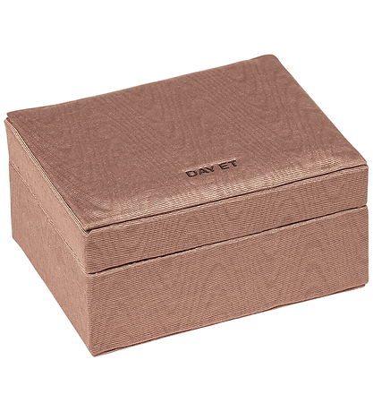 DAY ET Smykkeskrin - Moiré Jewelry Case Small - Ginger Snap