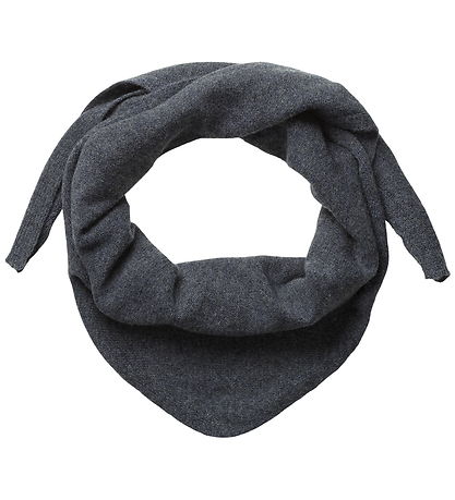 DAY ET Tørklæde - Strik - Merino - Medium Grey Melange