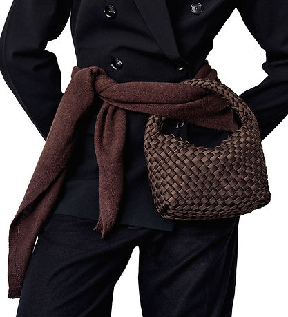 DAY ET Tørklæde - Strik - Merino - Coffee Bean