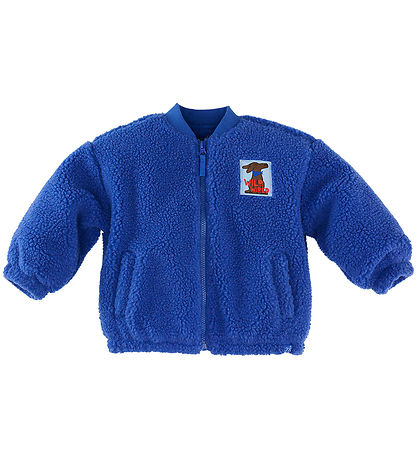 Z8 Fleecejakke - Mink - Electric Blue
