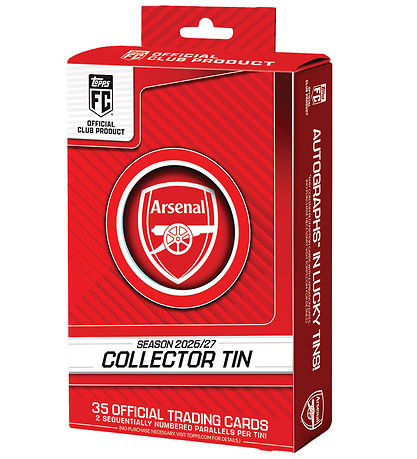 Fodboldkort - Topps Collector Tin 26/27 - Arsenal