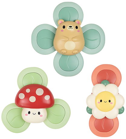Tiger Tribe Sanselegetøj - Sensory Spinners - 3-pak - Woodlands