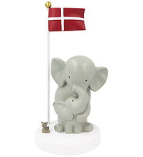 Kids by Friis Bordflag - 14,5 cm - Elefant mor og barn