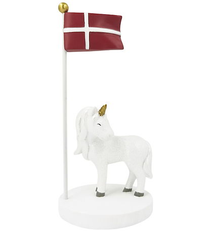 Kids by Friis Bordflag - 14,5 cm - Unicorn