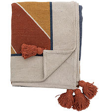 Bloomingville Tæppe - 160x130 cm - Sun Plaid - Multifarvet