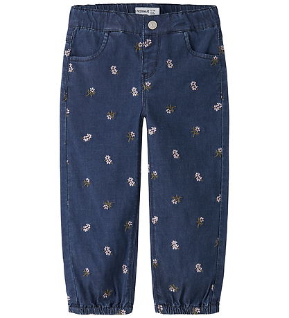 Name It Jeans - NmfRose - Dark Blue Denim/EMB