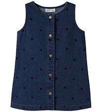 Name It Kjole - NmfClara - Dark Blue Denim