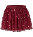 Name It Nederdel - Tyl - NmfRosally - Red Dahlia