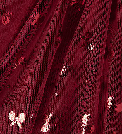 Name It Nederdel - Tyl - NmfRosally - Red Dahlia