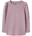 Name It Bluse - Rib - NmfRosally - Mauve Shadows