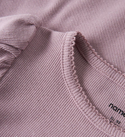 Name It Bluse - Rib - NmfRosally - Mauve Shadows